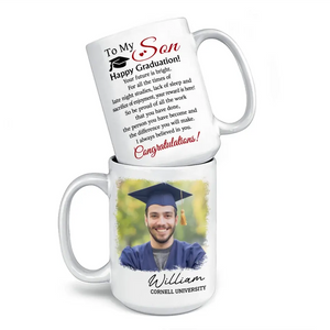 Custom Photo I Always Believed In You - Family Personalized Custom Mug - Graduation Gift For Family Members, Siblings, Brothers, Sisters