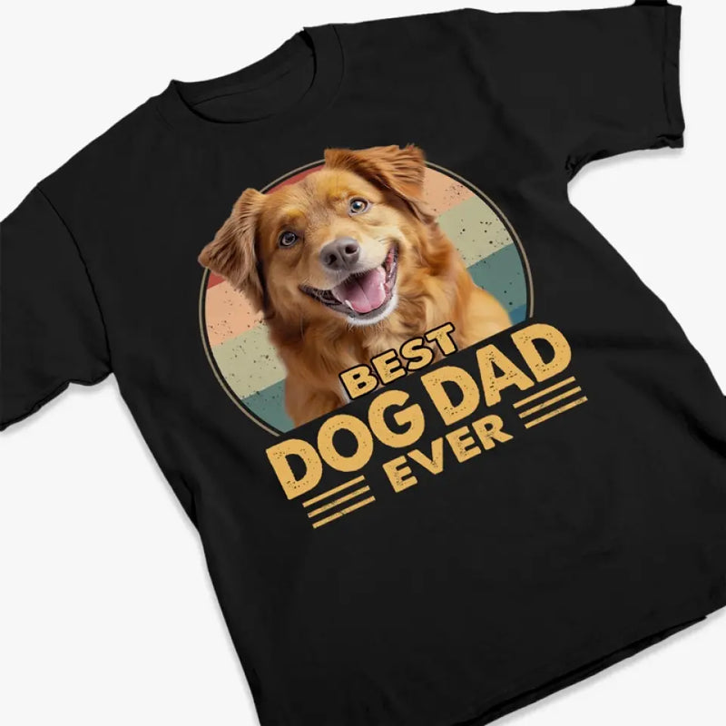 Custom Photo Home Is Where The Pet Runs To Greet You - Dog & Cat Personalized Custom Unisex T-shirt, Hoodie, Sweatshirt - Gift For Dad, Dog Lovers