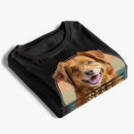Custom Photo Home Is Where The Pet Runs To Greet You - Dog & Cat Personalized Custom Unisex T-shirt, Hoodie, Sweatshirt - Gift For Dad, Dog Lovers