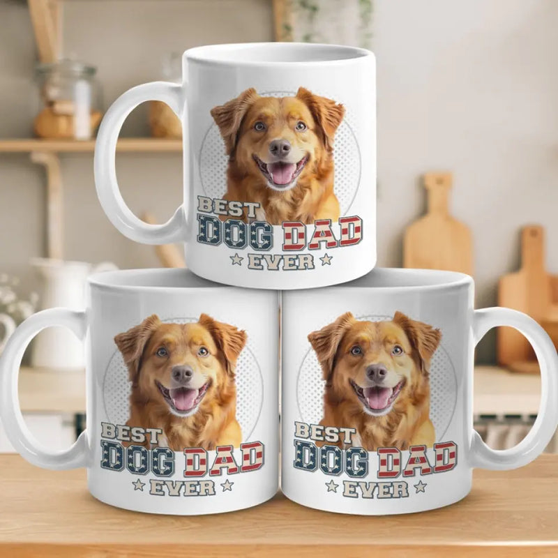 Custom Photo A House Is Not A Home Without A Pet - Dog & Cat Personalized Custom Mug - Father's Day, Gift For Pet Owners, Pet Lovers