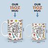 To Dad From The Reason You Drink - Family Personalized Custom 3D Inflated Effect Printed Mug - Father's Day, Gift For Dad, Grandpa