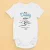 Life's Greatest Miracle Wrapped In A Blanket - Family Personalized Custom Baby Onesie - Father's Day, Baby Shower Gift, Gift For First Dad