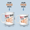 Good To Have You In My Life - Family Personalized Custom Mug - Father's Day, Gift for Dad, Grandpa