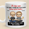 Be Loved For The Rest Of Your Life - Family Personalized Custom Mug - Father's Day, Gift for Son