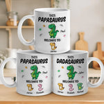 Nothing Can Describe My Love To You - Family Personalized Custom 3D Inflated Effect Printed Mug - Father's Day, Gift For Dad, Grandpa