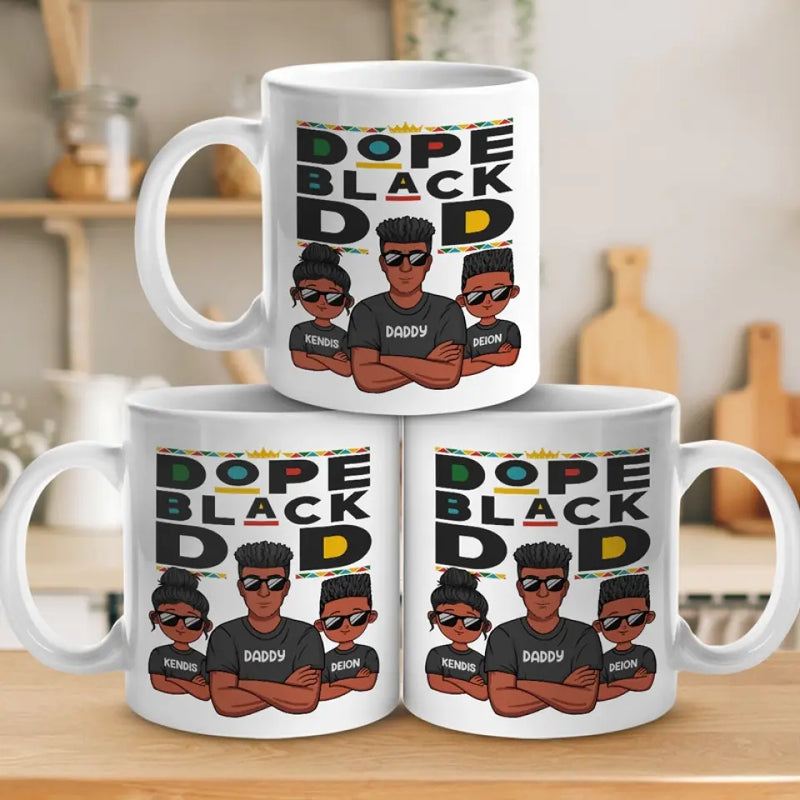 A Father Is A Banker Provided By Nature - Family Personalized Custom Mug - Father's Day, Gift For Dad