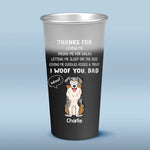 I Want Your Kisses Everyday - Dog Personalized Custom Aluminum Changing Color Cup - Gift For Pet Owners, Pet Lovers