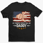 A Son Is The Clearest Reflection Of His Father -  Family Personalized Custom Unisex T-shirt, Hoodie, Sweatshirt - 4th Of July, Father's Day, Gift For Dad, Grandpa