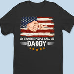 A Son Is The Clearest Reflection Of His Father -  Family Personalized Custom Unisex T-shirt, Hoodie, Sweatshirt - 4th Of July, Father's Day, Gift For Dad, Grandpa