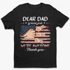 Great Job, I'm Awesome Thanks To You - Family Personalized Custom Unisex T-shirt, Hoodie, Sweatshirt - 4th Of July, Father's Day, Gift For Dad, Grandpa
