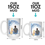 A Bond That Can't Be Broken - Dog Personalized Custom Mug - Father's Day, Gift For Dad, Dog Lovers