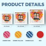 Annoying Each Other Since - Couple Personalized Custom Flower Shadow Box - Gift For Couple, Husband, Wife