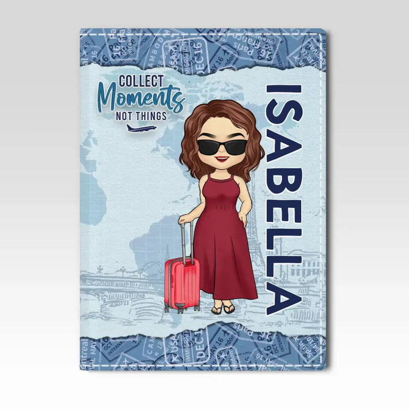The Best Journey Takes You Home - Travel Personalized Custom Passport Cover, Passport Holder - Holiday Vacation Gift, Gift For Women