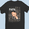 Grandpa Is Like Dad Without Rules - Family Personalized Custom Unisex T-shirt, Hoodie, Sweatshirt - New Arrival, Father's Day, Birthday Gift For Grandpa AMZ