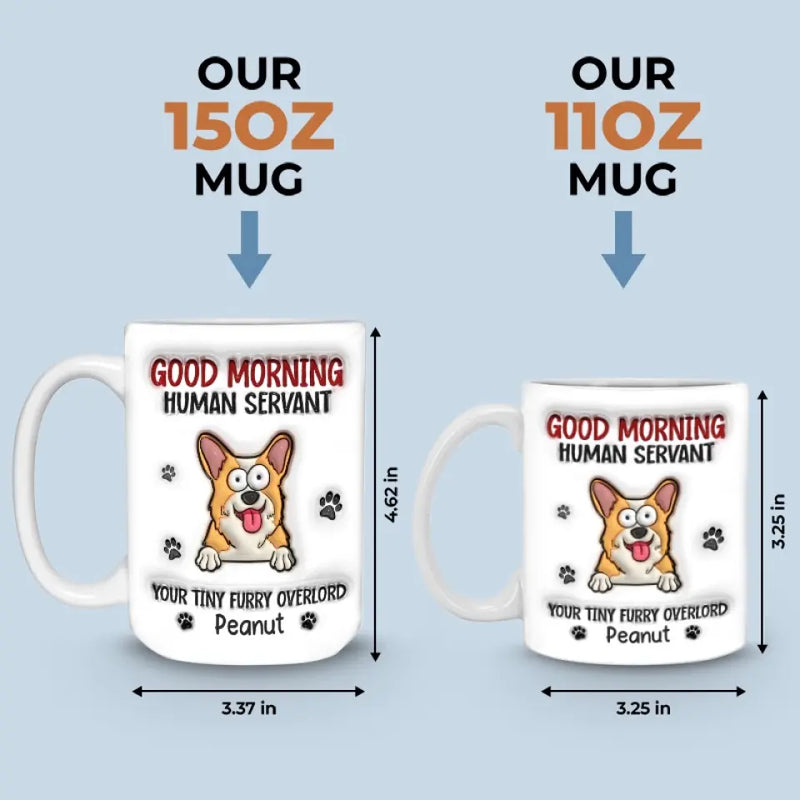 Life Is Better With A Furry Friend - Dog & Cat Personalized Custom 3D Inflated Effect Printed Mug - Gift For Pet Owners, Pet Lovers