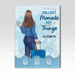 It's Summertime, If Not Now Then When - Travel Personalized Custom Passport Cover, Passport Holder - Holiday Vacation Gift, Gift For Women