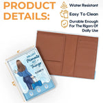 It's Summertime, If Not Now Then When - Travel Personalized Custom Passport Cover, Passport Holder - Holiday Vacation Gift, Gift For Women