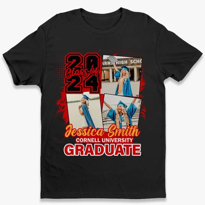 Custom Photo All Our Dreams Can Come True - Family Personalized Custom Unisex T-shirt, Hoodie, Sweatshirt - Graduation Gift For Family