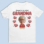 Custom Photo Blessed To Be Called Grammy - Family Personalized Custom Unisex T-shirt, Hoodie, Sweatshirt - Gift For Grandma