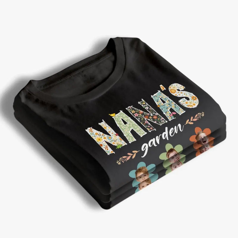 Custom Photo When A Child Is Born, So Are Grandmothers - Family Personalized Custom Unisex T-shirt, Hoodie, Sweatshirt - Gift For Grandma, Grandparent