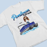 Find Your Peace On A Pontoon - Family Personalized Custom Unisex T-shirt, Hoodie, Sweatshirt - Gift For Pontoon Lovers