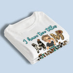 I Have Two Title And I Rock Them Both - Family Personalized Custom Unisex T-shirt, Hoodie, Sweatshirt - Gift For Mom, Grandma