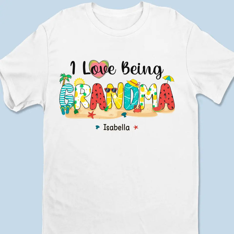 This Grandma Is The Sweetest Thing On Earth - Family Personalized Custom Unisex T-shirt, Hoodie, Sweatshirt - Gift For Grandma