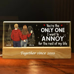 Love Is All You Need - Couple Personalized Custom Acrylic Letters 3D LED Night Light - Gift For Husband, Wife, Couple