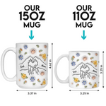 Together We Make A Family - Family Personalized Custom 3D Inflated Effect Printed Mug - Gift For Family