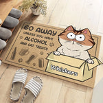 The Cat Is Nature’s Beauty - Cat Personalized Custom Shaped Home Decor Decorative Mat - House Warming Gift For Cat Lovers