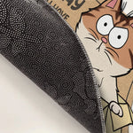 The Cat Is Nature’s Beauty - Cat Personalized Custom Shaped Home Decor Decorative Mat - House Warming Gift For Cat Lovers