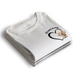Custom Photo Forever And Always In My Heart - Memorial Personalized Custom Unisex T-shirt, Hoodie, Sweatshirt - Sympathy Gift For Dog Lovers, Pet Lovers