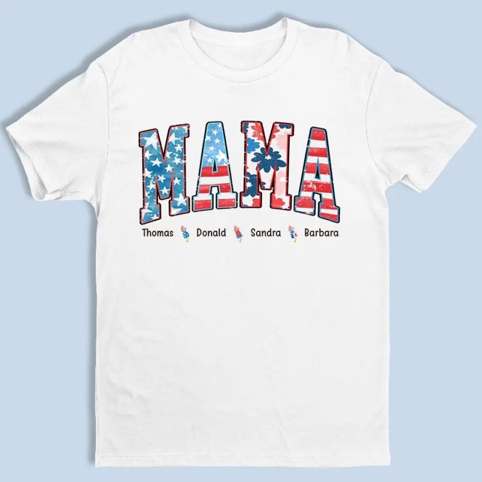 We Go Wild With Fireworks - Family Personalized Custom Unisex T-shirt, Hoodie, Sweatshirt - 4th Of July, Gift For Mom, Grandma