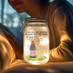 Your Light Will Always Shine In My Heart - Memorial Personalized Custom Mason Jar Light - Sympathy Gift For Cat Lovers, Pet Lovers
