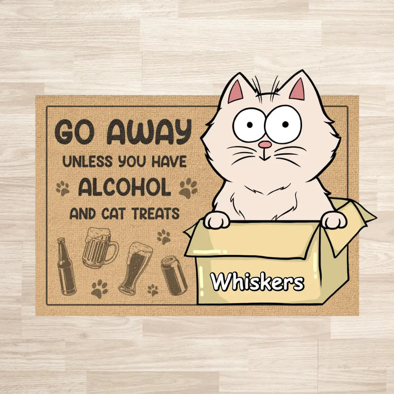 The Cat Is Nature’s Beauty - Cat Personalized Custom Shaped Home Decor Decorative Mat - House Warming Gift For Cat Lovers