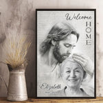 Custom Photo Remembering You With Love - Memorial Personalized Custom Vertical Poster - Sympathy Gift For Family