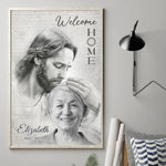 Custom Photo Remembering You With Love - Memorial Personalized Custom Vertical Poster - Sympathy Gift For Family