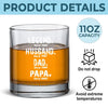 The Man, The Myth, The Whiskey Legend - Family Personalized Custom Whiskey Glass - Gift For Dad, Grandpa