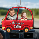 Custom Photo It's Our Field Trip Time - Family Personalized Custom Car Ornament - Acrylic Custom Shaped - Gift For Family Members