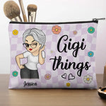 Sometimes People Are Beautiful - Family Personalized Custom Cosmetic Bag - Gift For Grandma, Mom