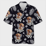 Custom Photo Life Is Short, Take The Beach Trip - Dog & Cat Personalized Custom Unisex Tropical Hawaiian Aloha Shirt - Summer Vacation Gift, Gift For Dog Lovers, Pet Parents