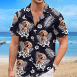 Custom Photo Life Is Short, Take The Beach Trip - Dog & Cat Personalized Custom Unisex Tropical Hawaiian Aloha Shirt - Summer Vacation Gift, Gift For Dog Lovers, Pet Parents