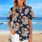 Custom Photo Life Is Short, Take The Beach Trip - Dog & Cat Personalized Custom Unisex Tropical Hawaiian Aloha Shirt - Summer Vacation Gift, Gift For Dog Lovers, Pet Parents