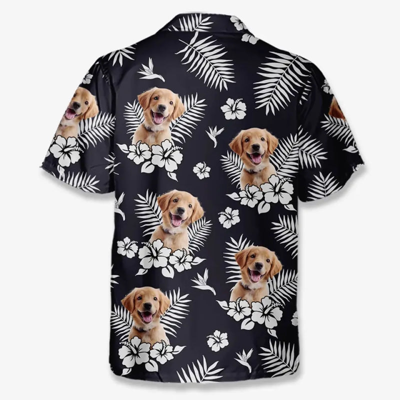 Custom Photo Life Is Short, Take The Beach Trip - Dog & Cat Personalized Custom Unisex Tropical Hawaiian Aloha Shirt - Summer Vacation Gift, Gift For Dog Lovers, Pet Parents