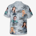 Custom Photo We Enjoy Every Moment - Family Personalized Custom Unisex Tropical Hawaiian Aloha Shirt - Summer Vacation Gift For Family