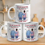The Only Thing Better Than Being Your Father Is Watching You Be A Mom - Family Personalized Custom Mug - Gift For Daughter, New Moms