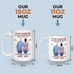 The Only Thing Better Than Being Your Father Is Watching You Be A Mom - Family Personalized Custom Mug - Gift For Daughter, New Moms