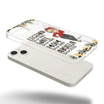 Promoted To Great Grandma - Family Personalized Custom Clear Phone Case - Gift For Mom, Grandma