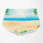 Custom Photo Summer Vibe - Funny Personalized Custom Tropical Hawaiian Aloha Couple Beach Shorts - Summer Vacation Gift, Birthday Party Gift For Couple