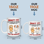 Puppy Kisses Fix Everything - Dog Personalized Custom Mug - Gift For Pet Owners, Pet Lovers